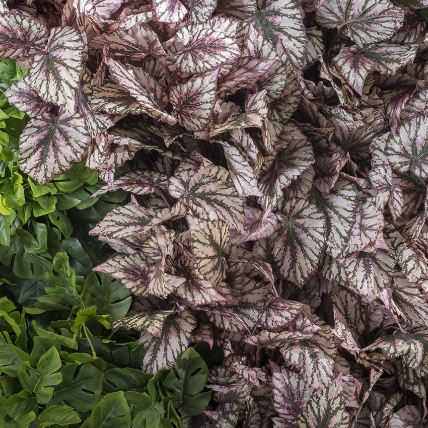 artificial green wall in display