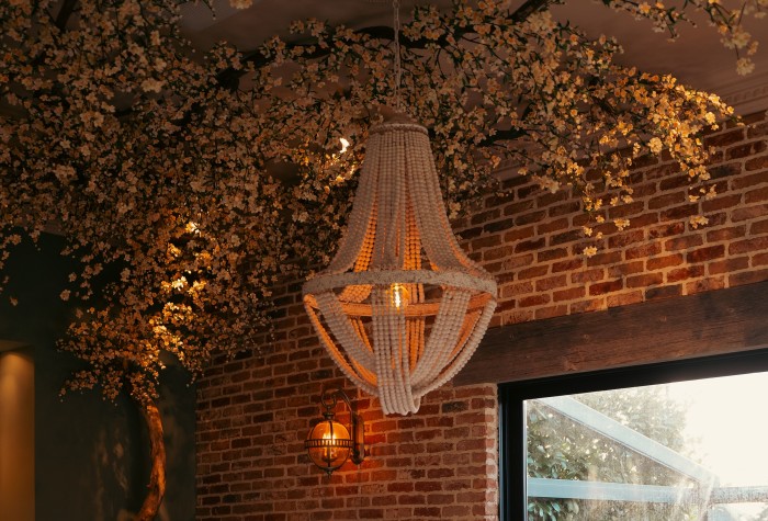 Flor de cerezo de imitación en el Hotel Croft